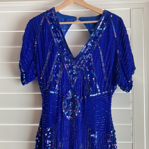 Vintage Beaded Dress - Picture 3 of 9